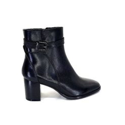 Regarde Le Ciel Regarde Le Ciel Johan 09 Cuir Noir Bottines