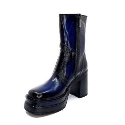 Pons Quintana Pons Quintana 10580 Cuir Bleu Bottines