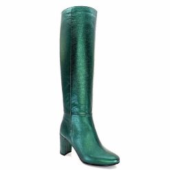 l'arianna L'Arianna St1689 Cuir Metal Vert Bottes