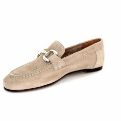 Ivoire0209b Ivoire 12807 Daim Beige Mocassins