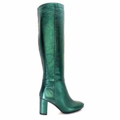 l'arianna L'Arianna St1689 Cuir Metal Vert Bottes