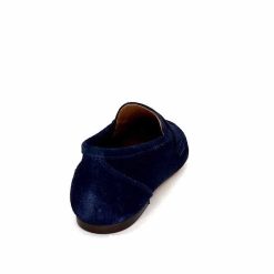 Ivoire0209b Ivoire 10648 Daim Bleu Marine Mocassins