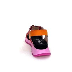 Hispanitas Hispanitas Chv 243308 Cuir Rouge Orange Fuschia Plateformes