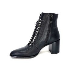 Dansi Dansi 6104 Cuir Noir Bottines