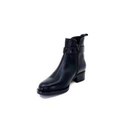 We Do Ivoire 99766 Cuir Noir Bottines