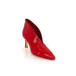 l'arianna L'Arianna Tr 8019 Cuir Vernis Rouge Escarpins