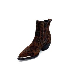 Ivoire0341a Ivoire Ar230 Daim Leo Moka Bottines