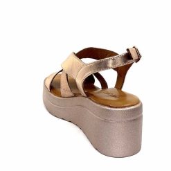 Inuovo Inuovo 99012 Cuir Metal Rose Plateformes