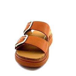 Fitflop Fitflop He8/592 Cuir Camel Mules