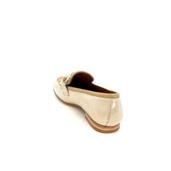 JHay Jhay 2213 Cuir Beige Orange Mocassins