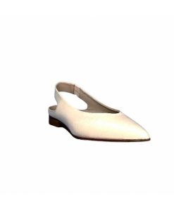 napoleoni Napoleoni 1585 Nappa Cuir Creme Avorio Ballerines