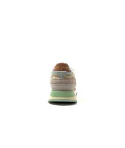 No Name No Name Mia Jogger Daim Textile Beige Pastel Vert Baskets